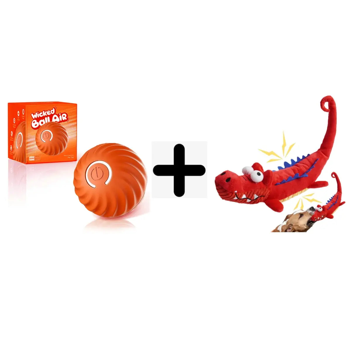 Interactive Motion-Activated Dog Balls, 2.7-Inch Durable Automatic Rolling Toy, USB Rechargeable Outdoor Pet Accessory - Gttq