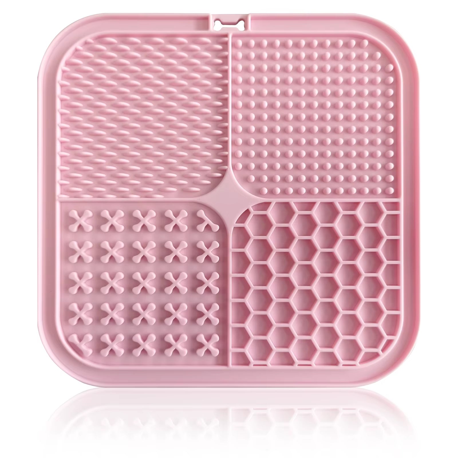 Dog Lick Mat with Suction Cups for Slow Feeding and Pet Anxiety Relief - Ideal for Food, Yogurt, and Peanut Butter Training