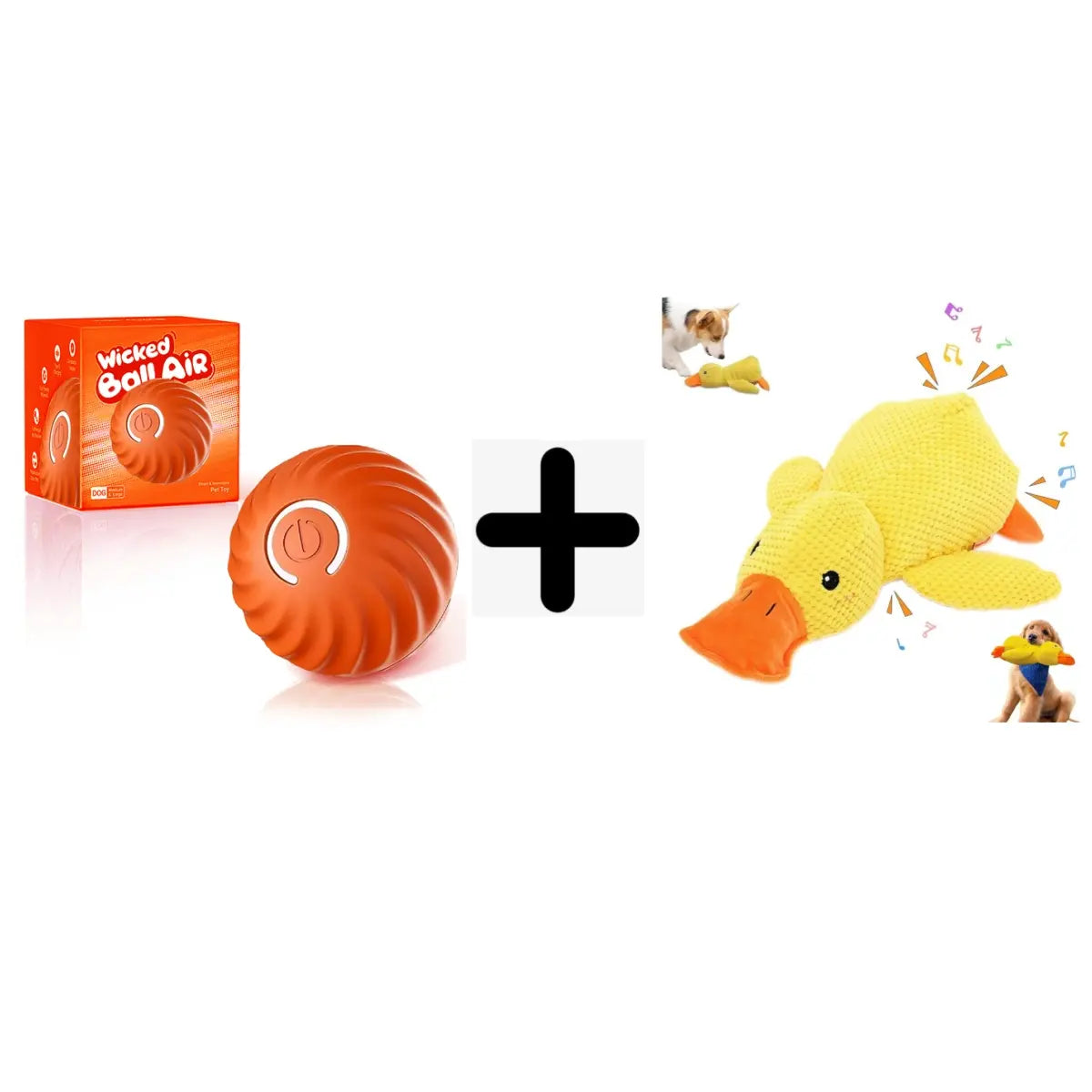 Interactive Motion-Activated Dog Balls, 2.7-Inch Durable Automatic Rolling Toy, USB Rechargeable Outdoor Pet Accessory - Gttq