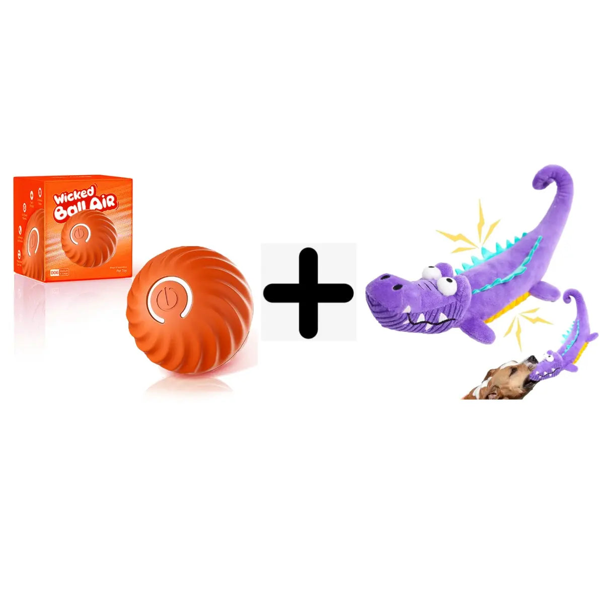 Interactive Motion-Activated Dog Balls, 2.7-Inch Durable Automatic Rolling Toy, USB Rechargeable Outdoor Pet Accessory - Gttq