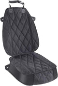 Premium Waterproof Dog Seat Cover for Cars, Trucks, and SUVs - Heavy-Duty 600D Fabric with Nonslip Backing and Side Flaps, Scratch-Resistant Design