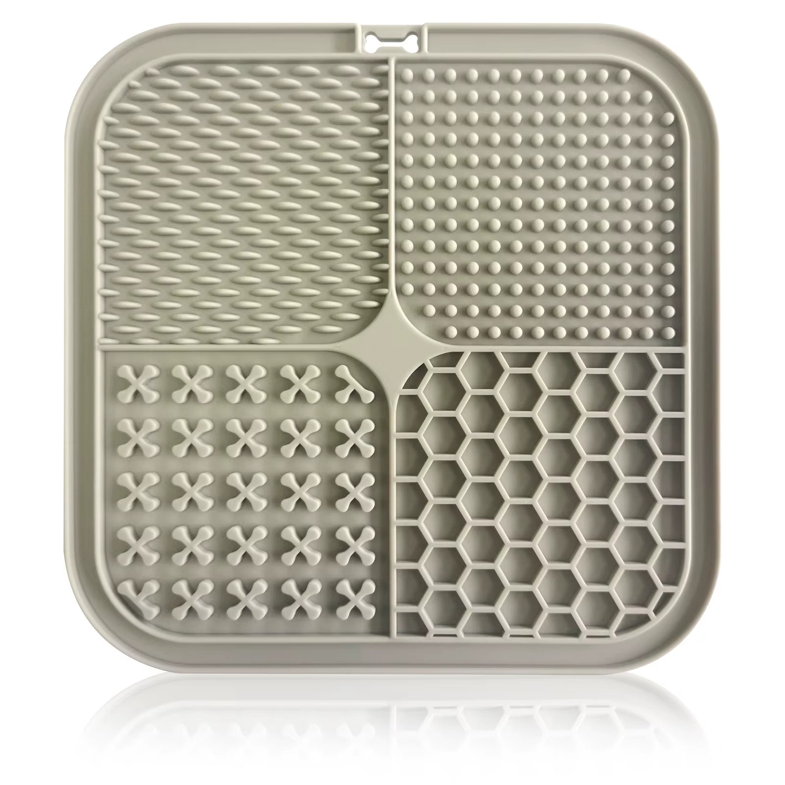 Dog Lick Mat with Suction Cups for Slow Feeding and Pet Anxiety Relief - Ideal for Food, Yogurt, and Peanut Butter Training